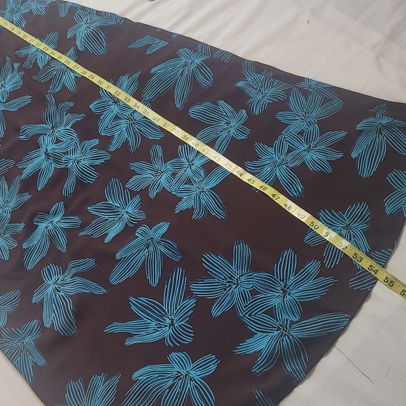 CDC brown summer floral dress sz 12 - Picture 12 of 12